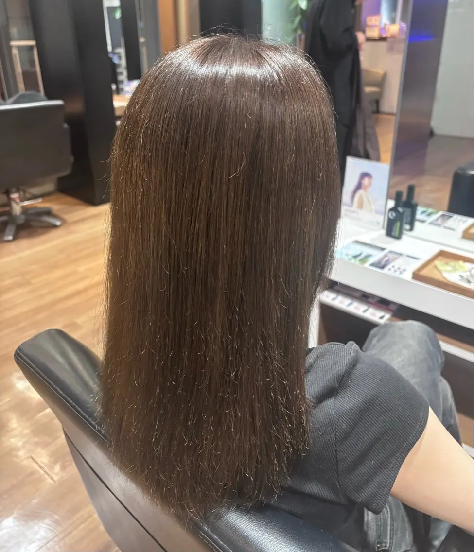 ロング カラー ヘアカラー カラーモデル大募集 🍓吉祥寺🫧詩乃のヘアスタイル