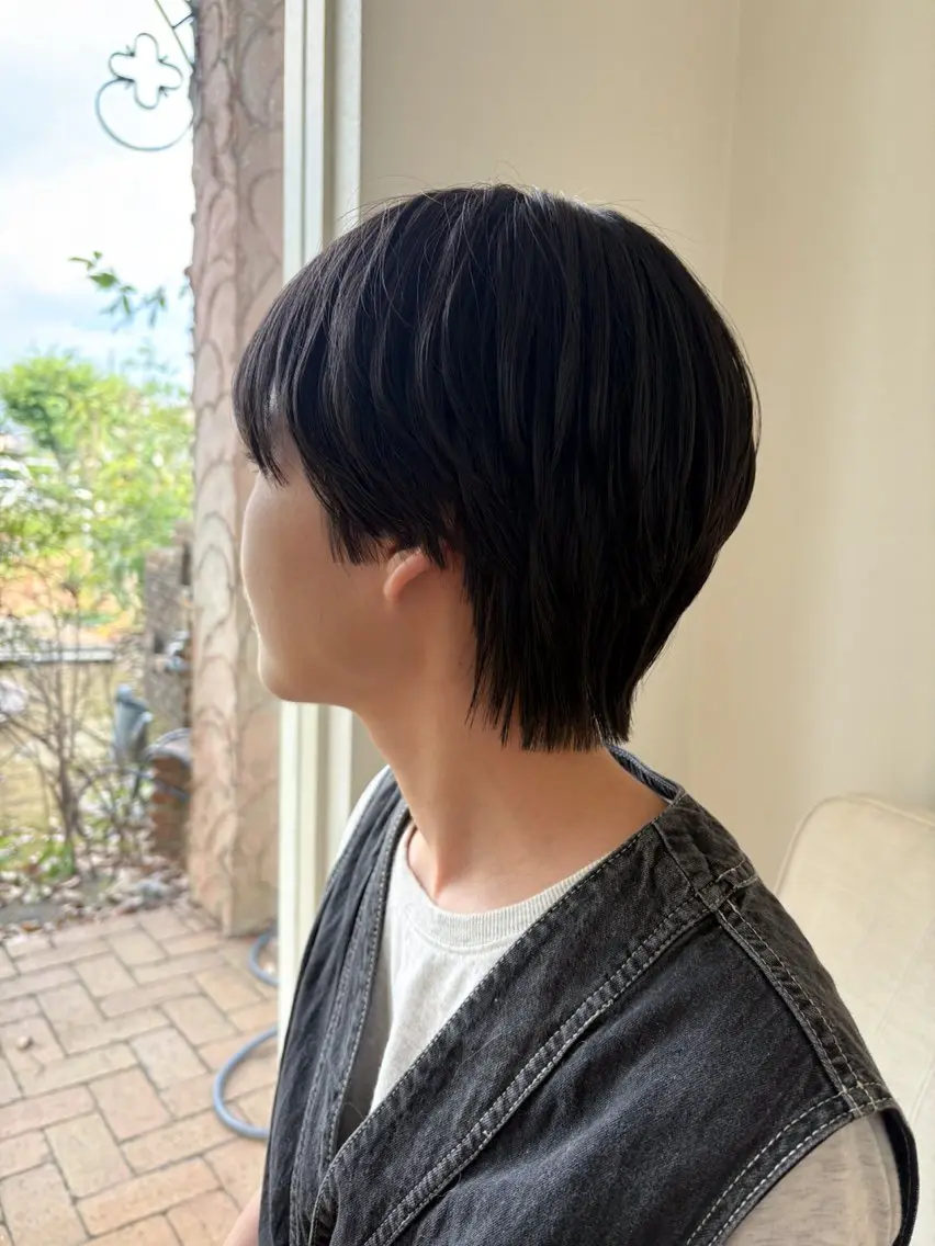 ショート ショートヘア 石平 暖のヘアスタイル