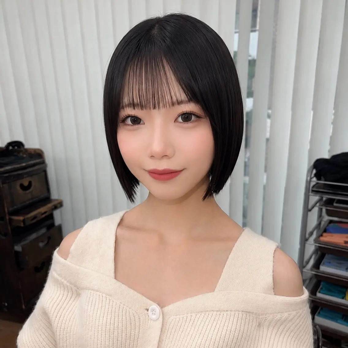 ショート カラー カット ヘアカラー トリートメント 横浜Bob美容師🤎 ERINAのヘアスタイル