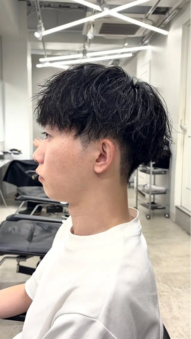 パーマ メンズ シオン/ メンズ パーマ/名古屋駅のヘアスタイル