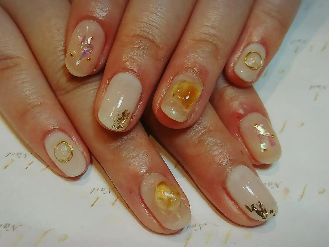 ネイル 持ち込み みー shakushiroのネイルデザイン