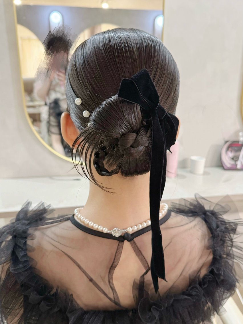 ヘアアレンジ ヘアセット セットサロンCURE 🩵あんみのマツエク・マツパデザイン