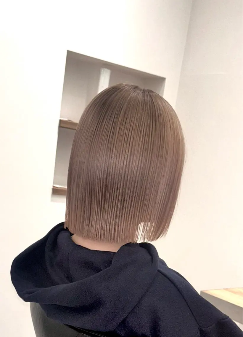 ショート カット ヘアカラー トリートメント ヘッドスパ ヘアセット 久次米智人/艶/美髪 /透明感カラーのヘアスタイル