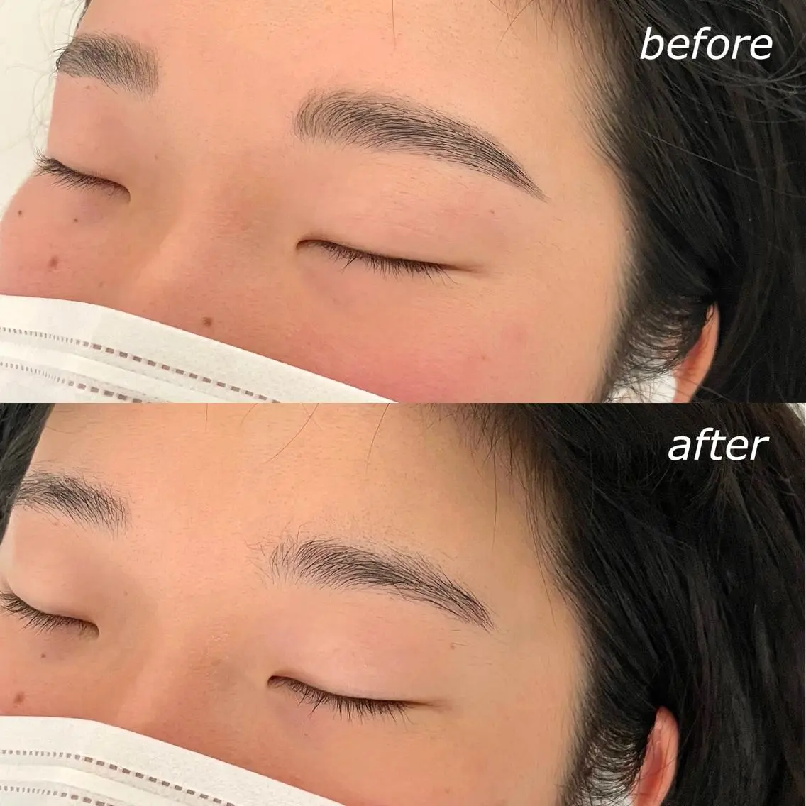 アイブロウ ハリウッドブロウリフト 吉祥寺kasumi 🌛eye/browのマツエク・マツパデザイン