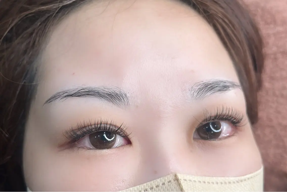 マツエク・マツパ まつげパーマ 一重×まつ毛パーマ アイラッシュK 松村　紗江のマツエク・マツパデザイン