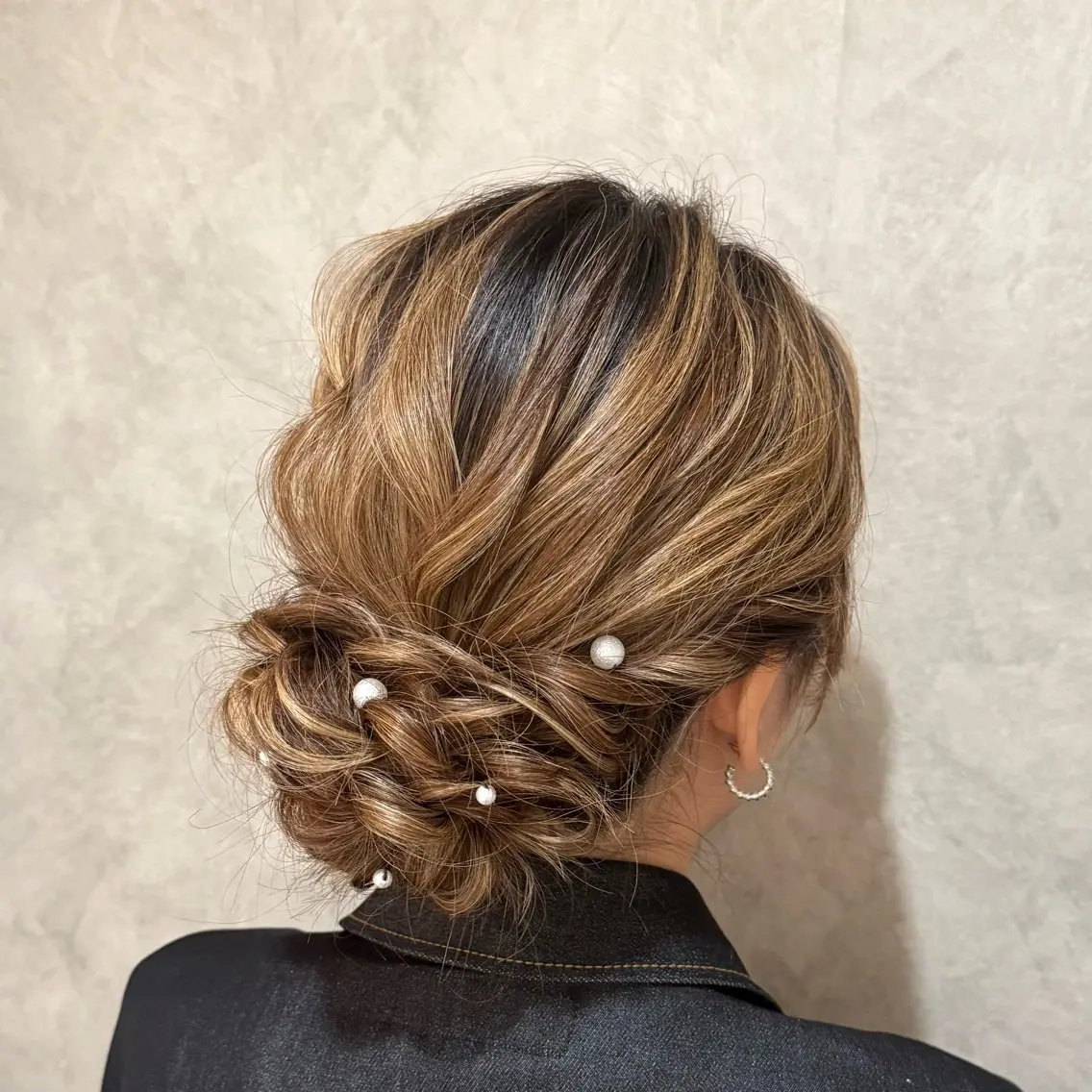 ロング ヘアアレンジ 成人式 ハーフアップ 着物ヘア 卒業式のヘアスタイル 褒められヘアメイク /ボブ女子🐶みおのヘアスタイル