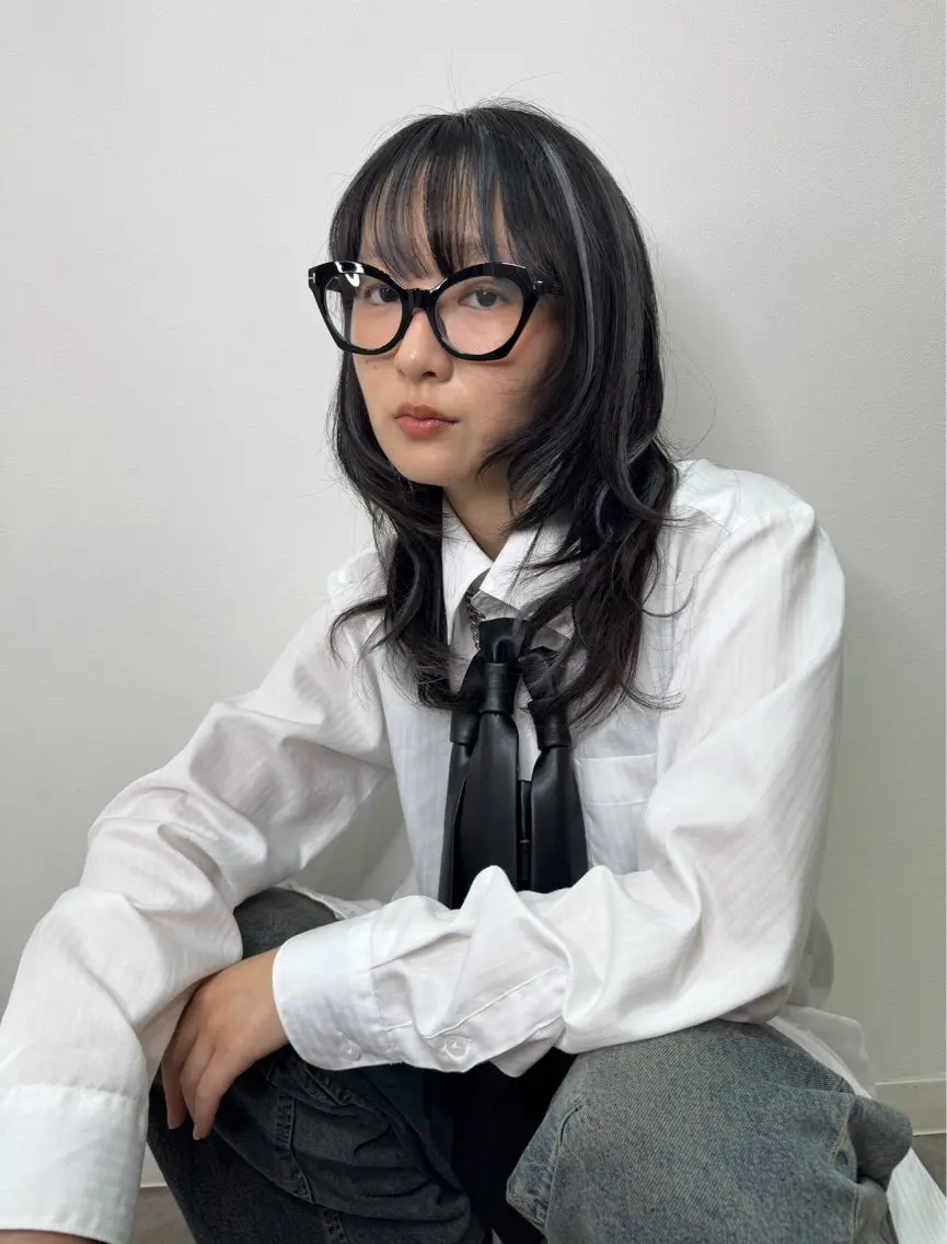 ロング カラー 大人な抜け感レイヤー remi🖤のヘアスタイル