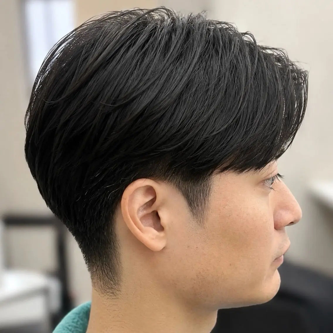 メンズ カット シースルーマッシュ 🍒毛流れ🖤アヤネのヘアスタイル