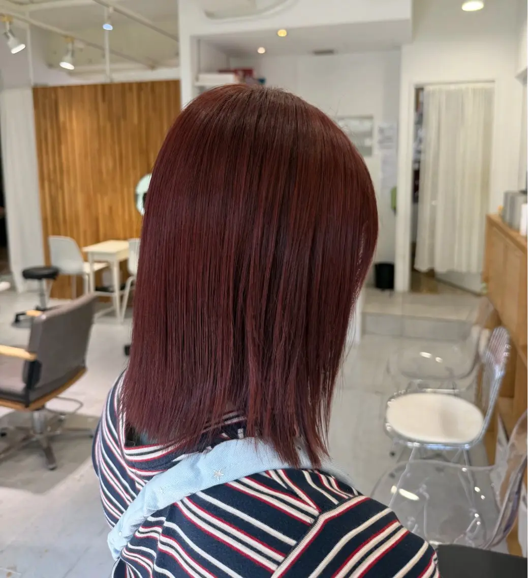ミディアム ヘアカラー 市川 希星のその他イメージ