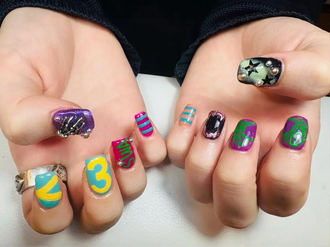 ネイル ハンドネイル リセス 高田馬場💎のネイルデザイン