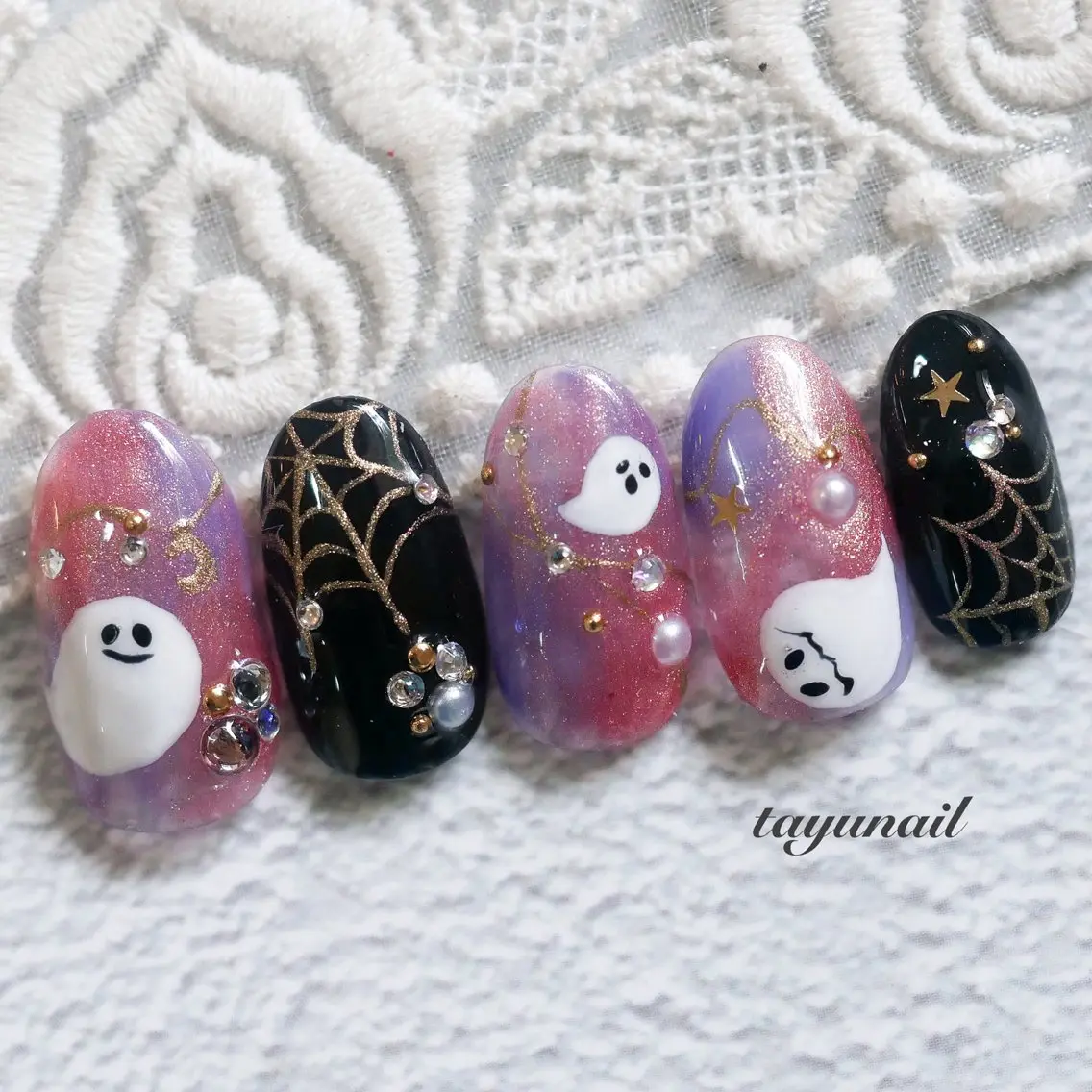 ネイル アートネイル ジェルネイル パラジェル ネイルサロン 【たゆnail】のネイルデザイン