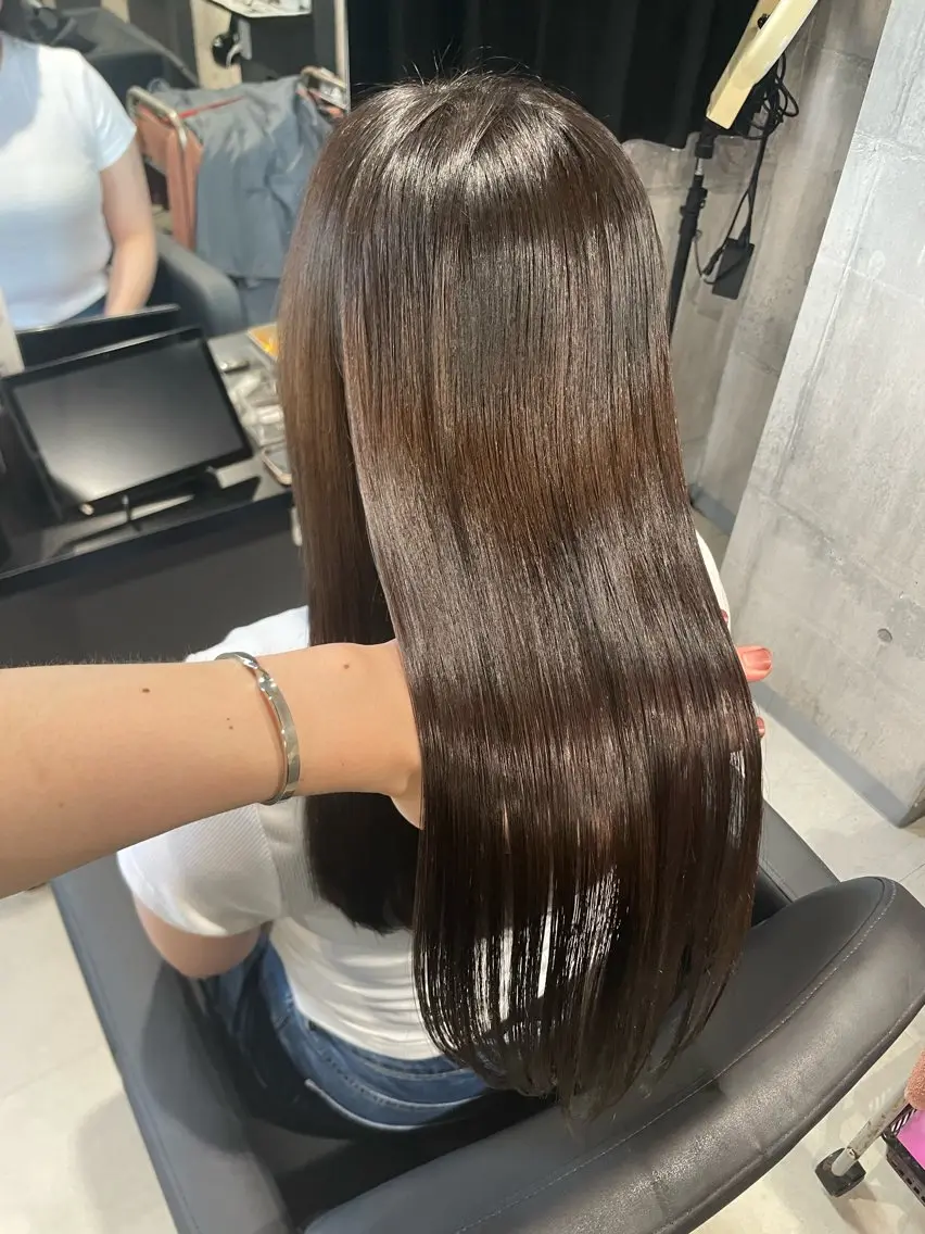 ロング カラー アッシュ アッシュグレー アッシュグレージュ グレージュ 🫧透明感/美髪🫧 Hiroakiのヘアスタイル