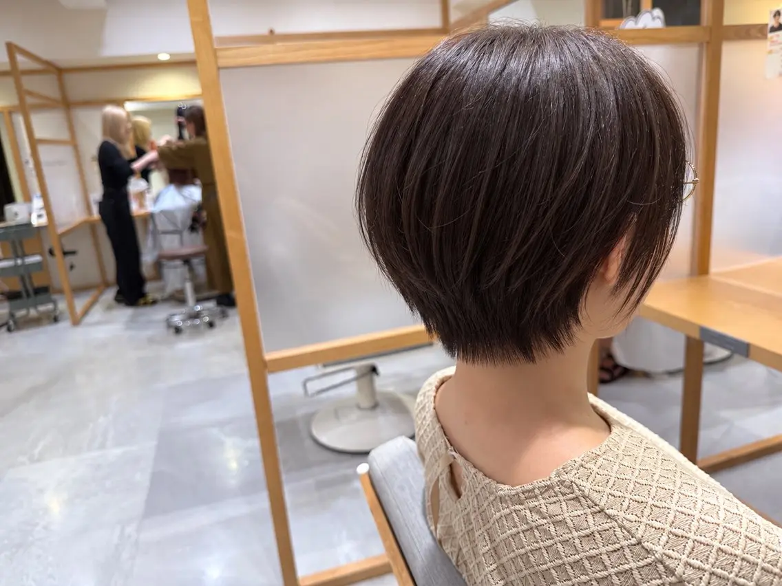 ショート spinhair荻野 莉帆のヘアスタイル