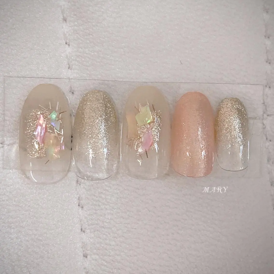 ネイル グラデーション ニュアンスネイル ワンカラーネイル ハンドネイル Mary nail .narumiのネイルデザイン