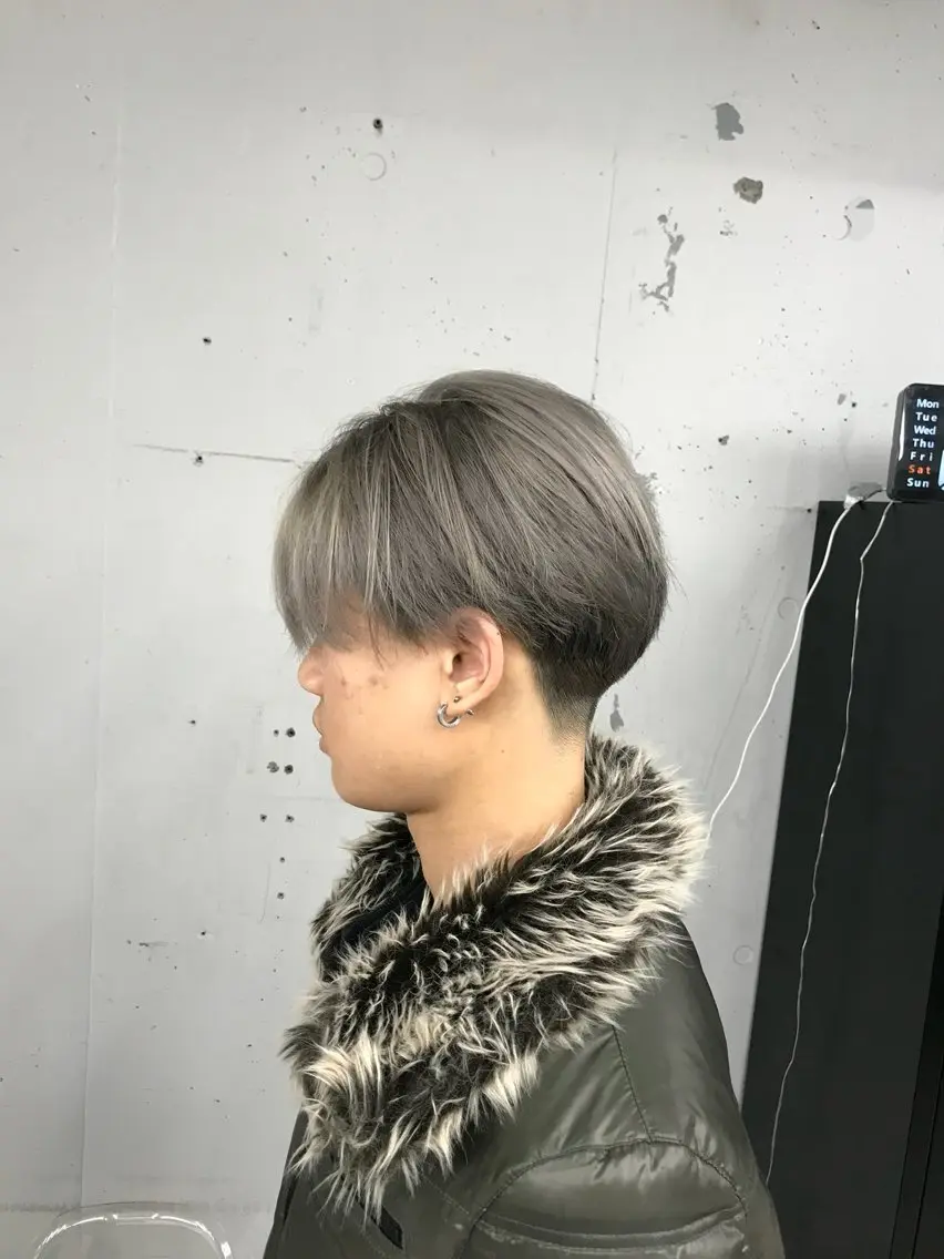 ショート カラー メンズ 【OVARL】武田 まなみのヘアスタイル