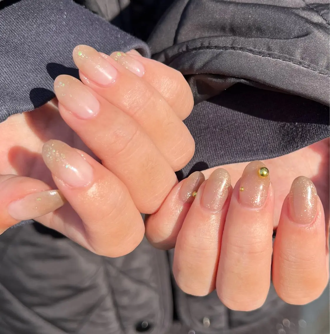 ネイル グラデーション ワンカラーネイル HazeGrass NAILのネイルデザイン