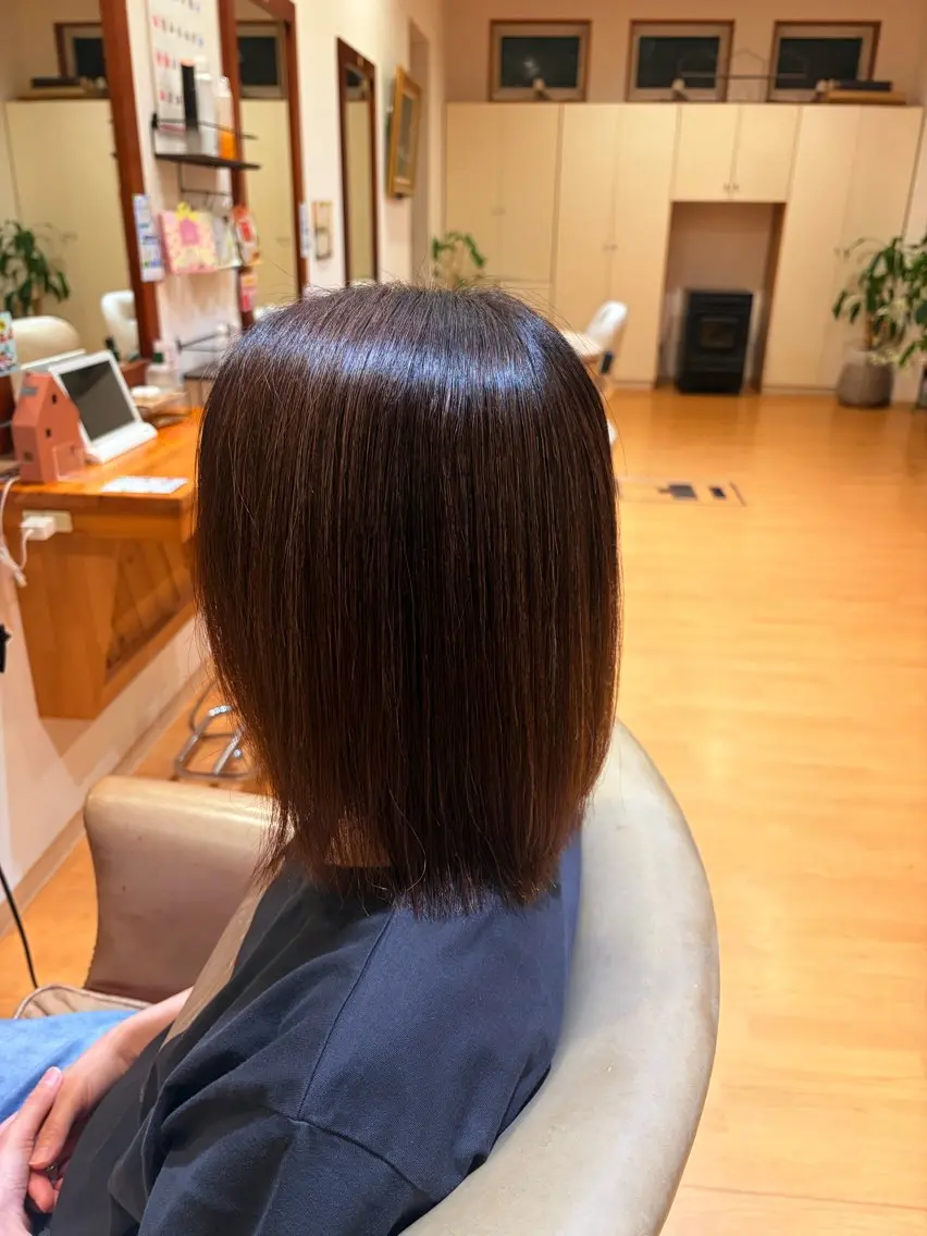 ミディアム 中島 萌【First】のヘアスタイル