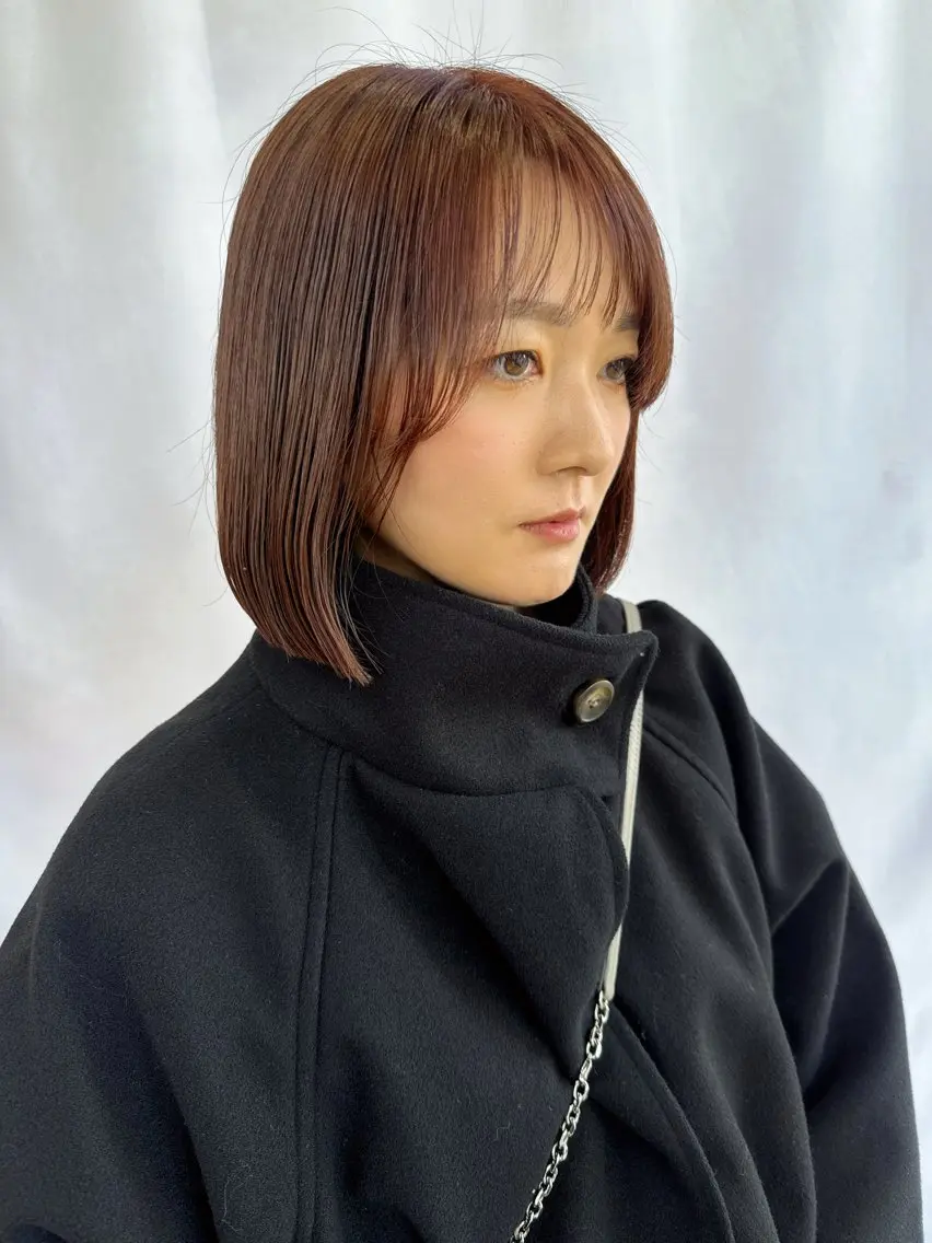 ショート 守屋 瞳子のヘアスタイル