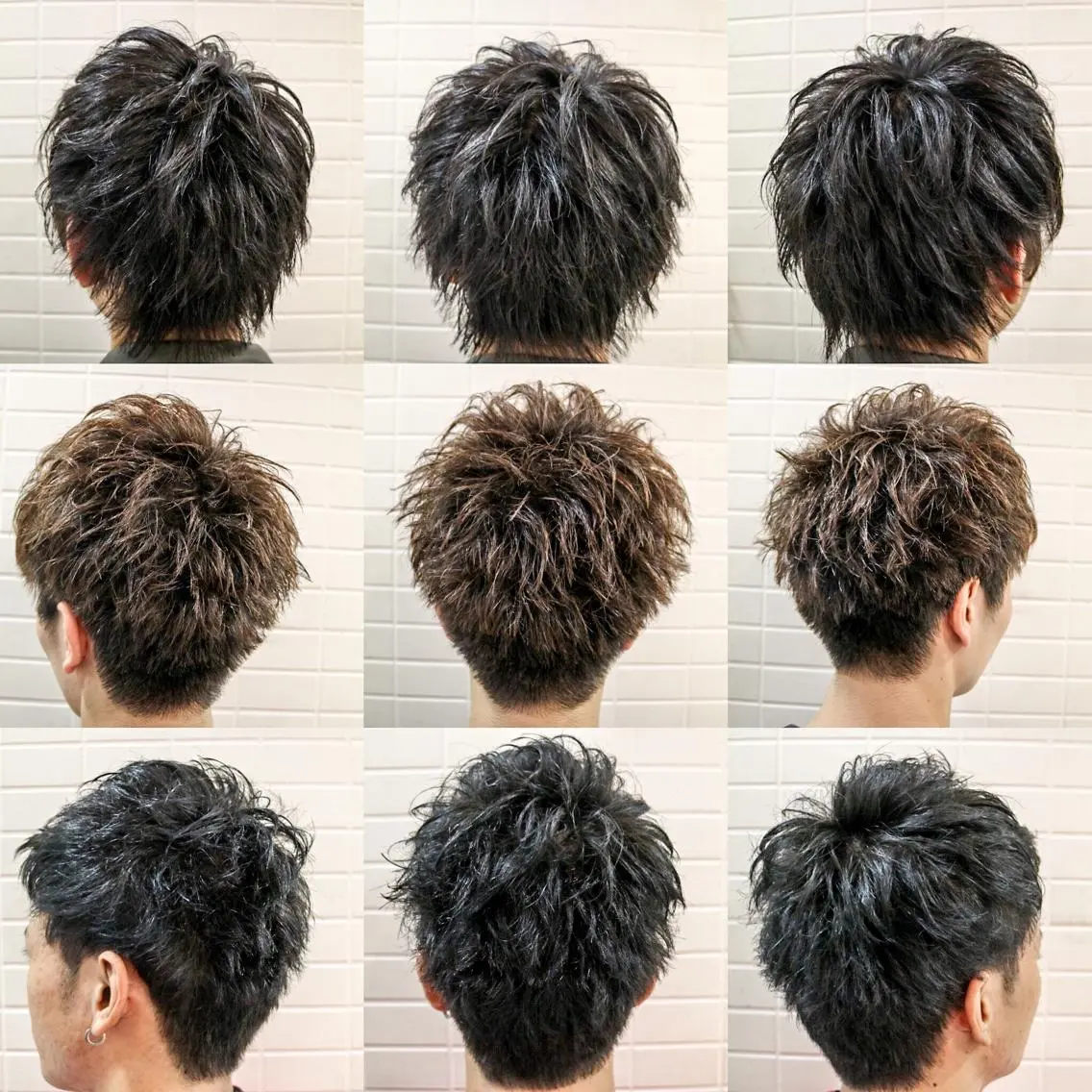 ショート カラー パーマ メンズ 看板犬がお出迎え◎ 初めてでも安心◎のヘアスタイル