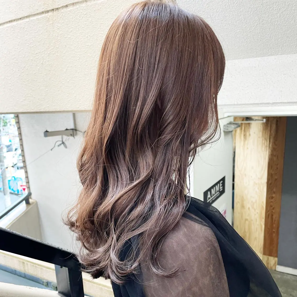 セミロング カラー ヘアカラー トリートメント 💎髪質改善💎 デザイナーshinのヘアスタイル