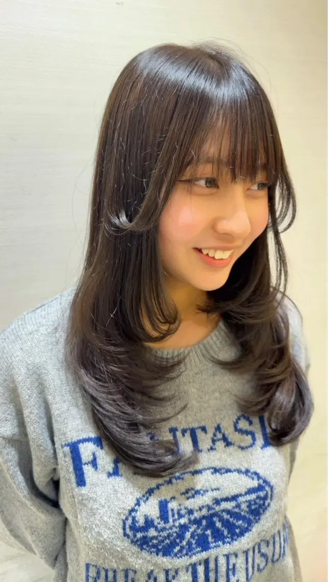 🥇早い者勝ち🥇リタッチ艶カラー✖︎トリートメント🫧の写真