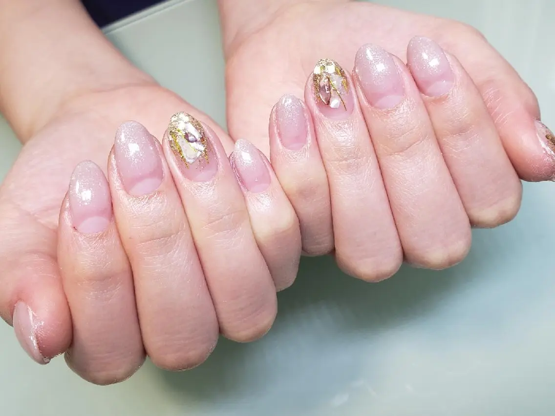 ネイル アートネイル シンプルネイル Lapis Nailのネイルデザイン