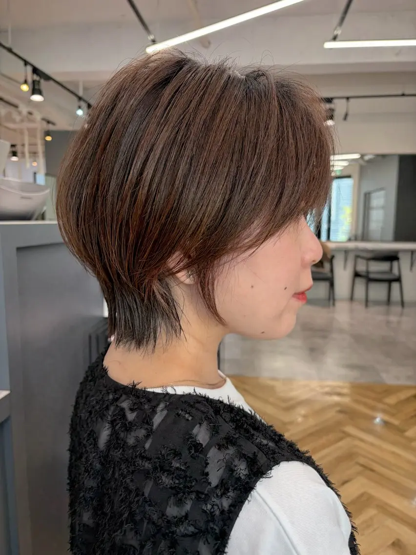 ショート 久保 佳乃のヘアスタイル