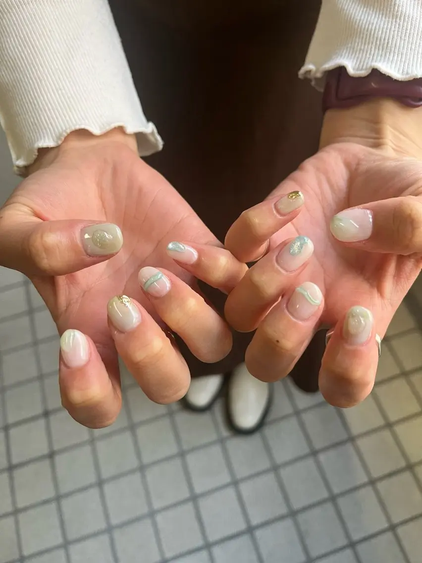 ネイル Etel atelier。のネイルデザイン