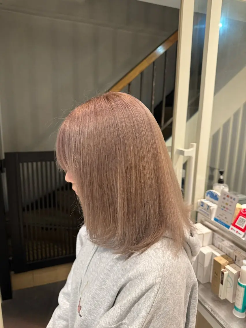 カラー 🧸艶髪ハイトーン 🍪chan🍯のヘアスタイル