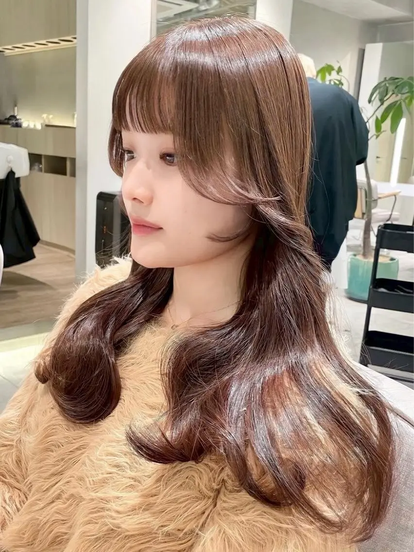 ロング カラー HINA カラーモデル募集中のヘアスタイル