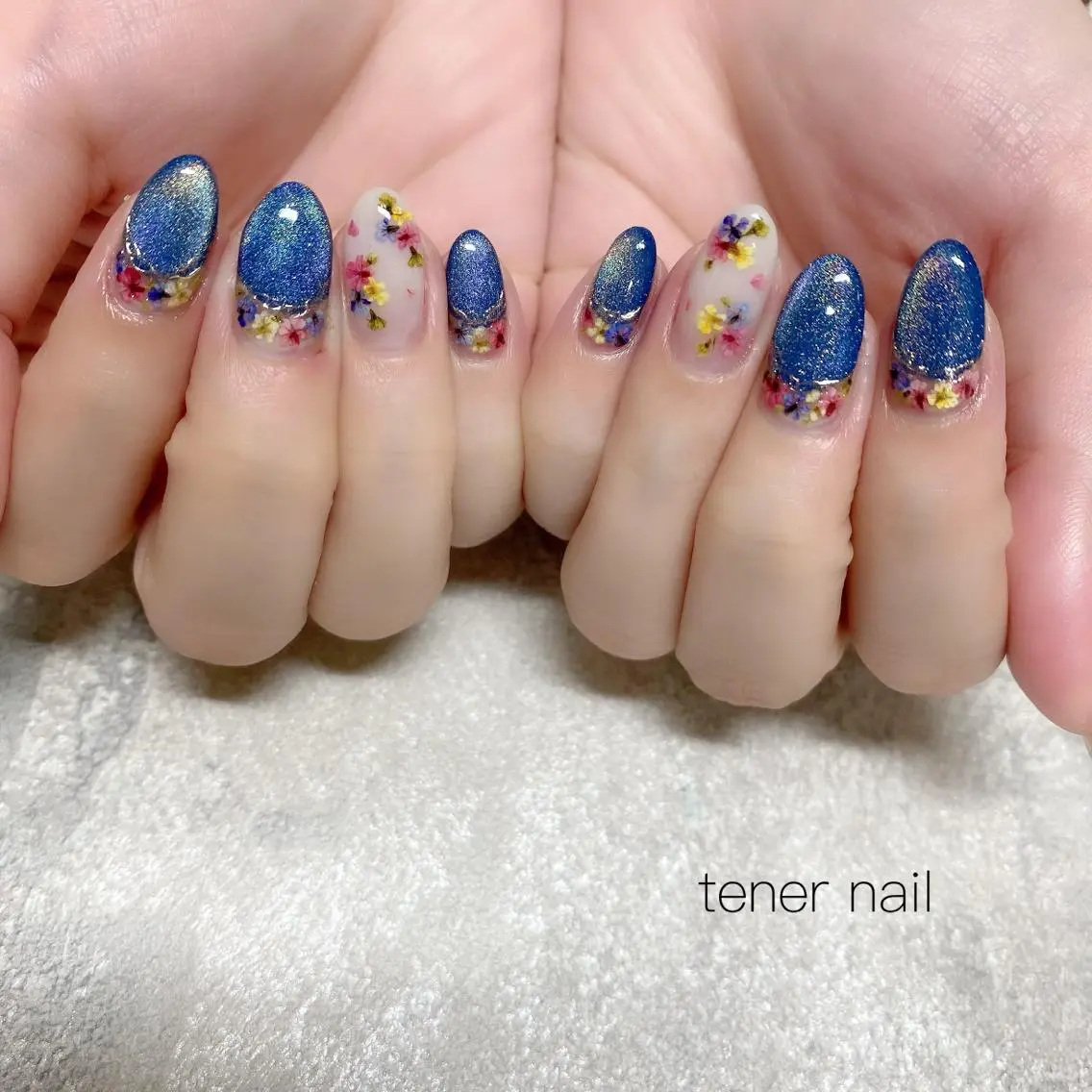 ネイル フラワーネイル テネルネイル tener nailのネイルデザイン