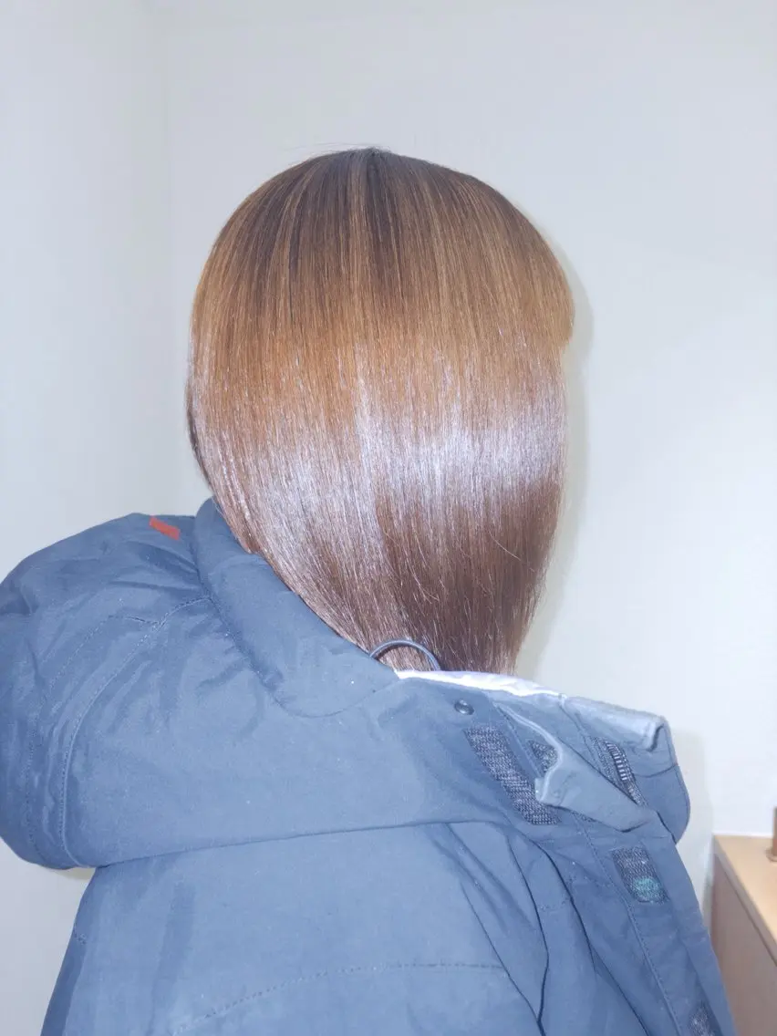 縮毛矯正 yiye shioriのヘアスタイル