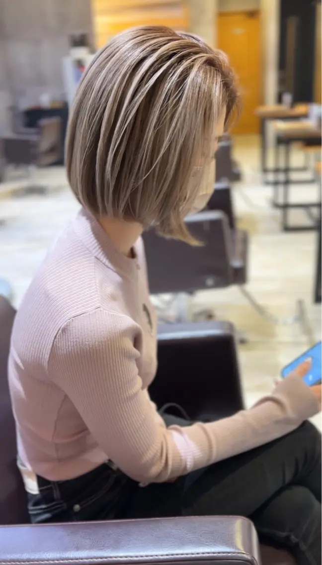 ショート ボブ レイヤーカット レイヤーカット TAIKIのヘアスタイル