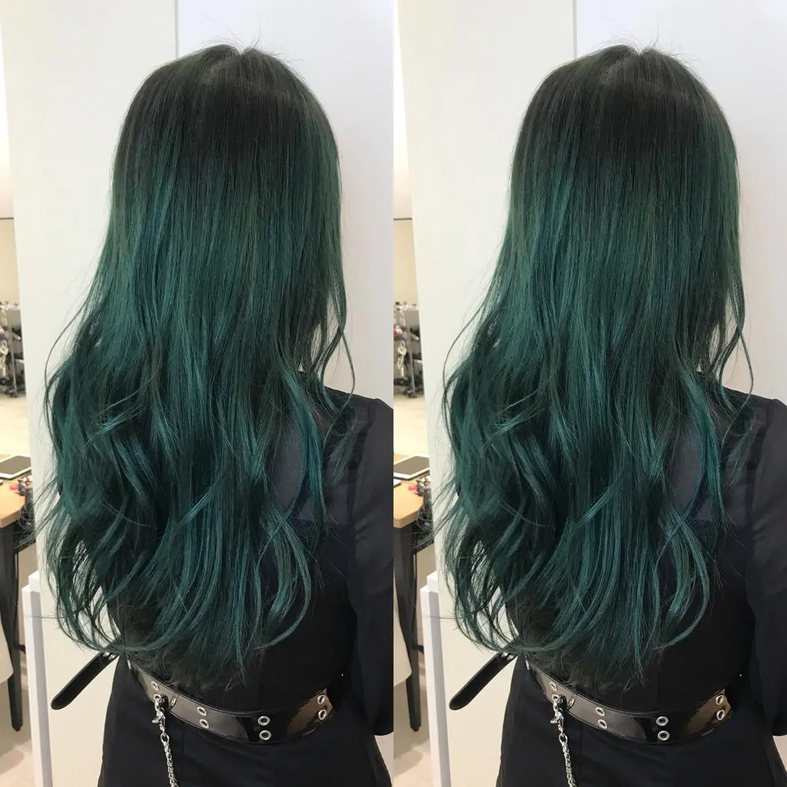 ロング カラー ブリーチ ケアブリーチ カット ヘアカラー トリートメント インナーエクステ渋谷 🦋KAJIのヘアスタイル