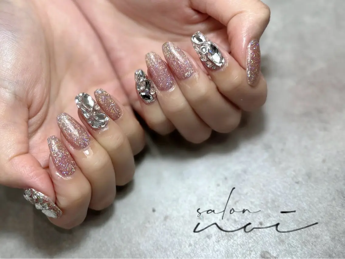 ネイル フラッシュネイル ハンドネイル salon noiのネイルデザイン