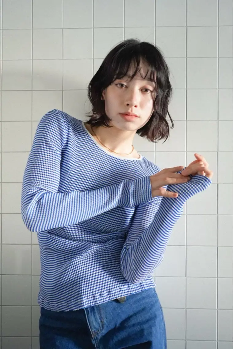 🥯【3回目以降使える】艶カラー➕Aujuaトリートメント➕ブロー🥯の写真