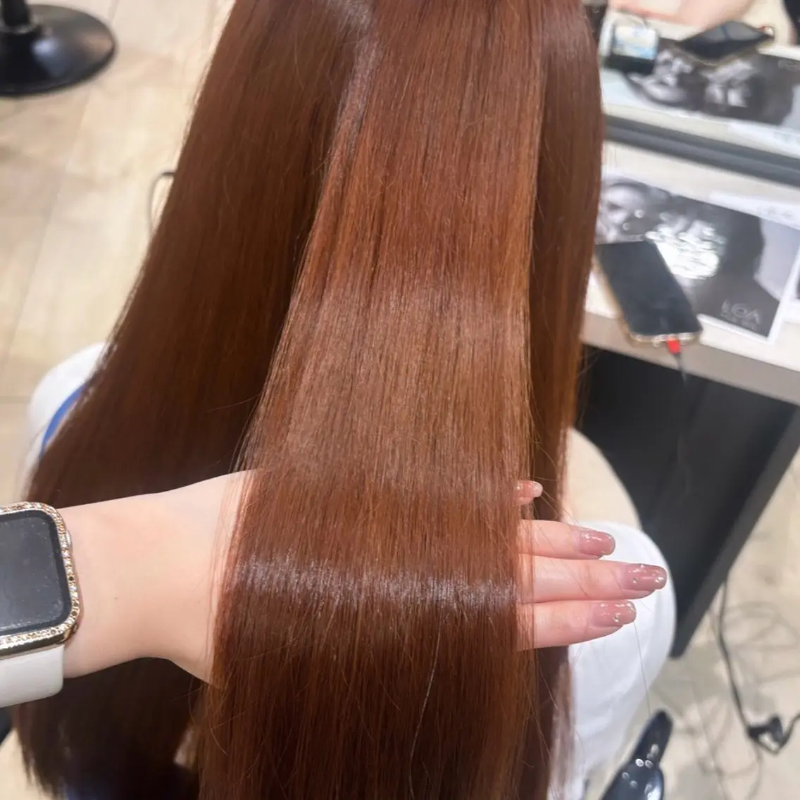 ロング カラー ヘアカラー Ririka/銀座/ Euphoria🎀のヘアスタイル