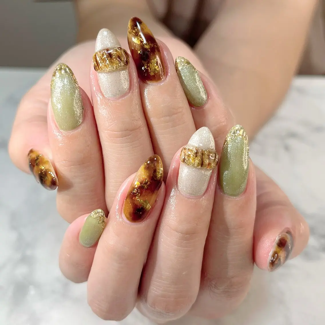 ネイル ハンドネイル ホームネイルサロン Shellのネイルデザイン