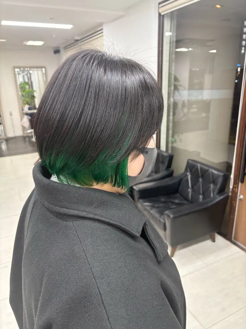 ショート ヘアカラー トリートメント 月野涼風 /レイヤーカットのヘアスタイル