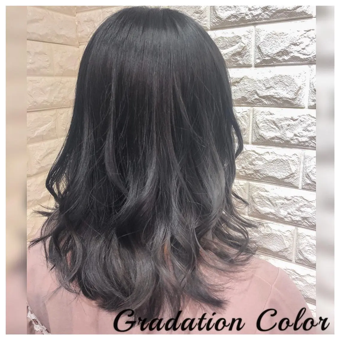 セミロング カラー yuuka🌻 ハイライト/艶カラーのヘアスタイル