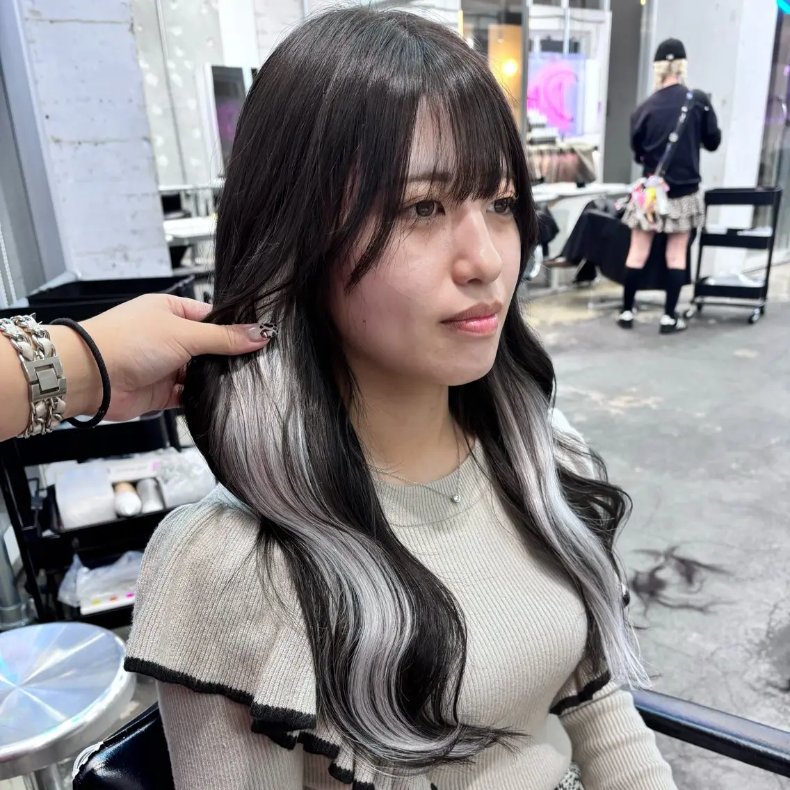 🥀隠せるイヤリングエクステ🥀(左右5本ずつ計10本)の写真