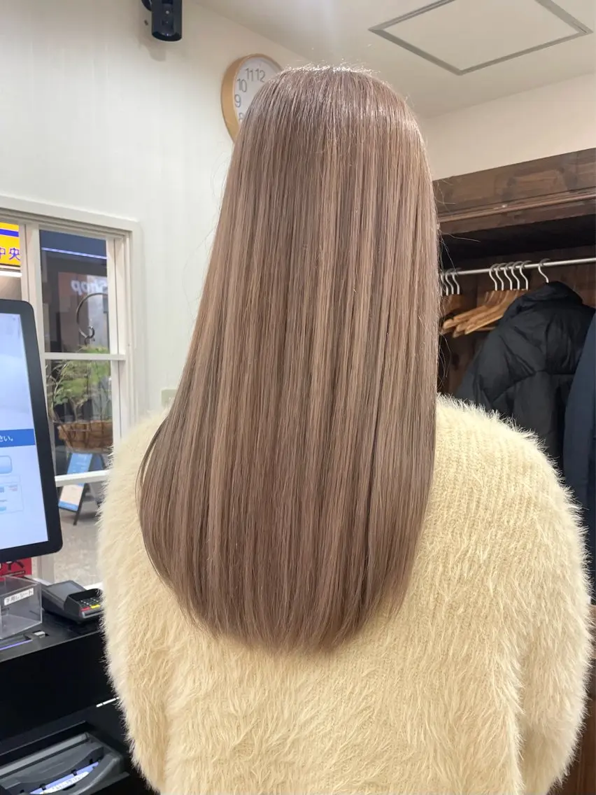 ロング カラー ブリーチ 💖ダブルカラー/ ヘアセット/晴香💖のヘアスタイル
