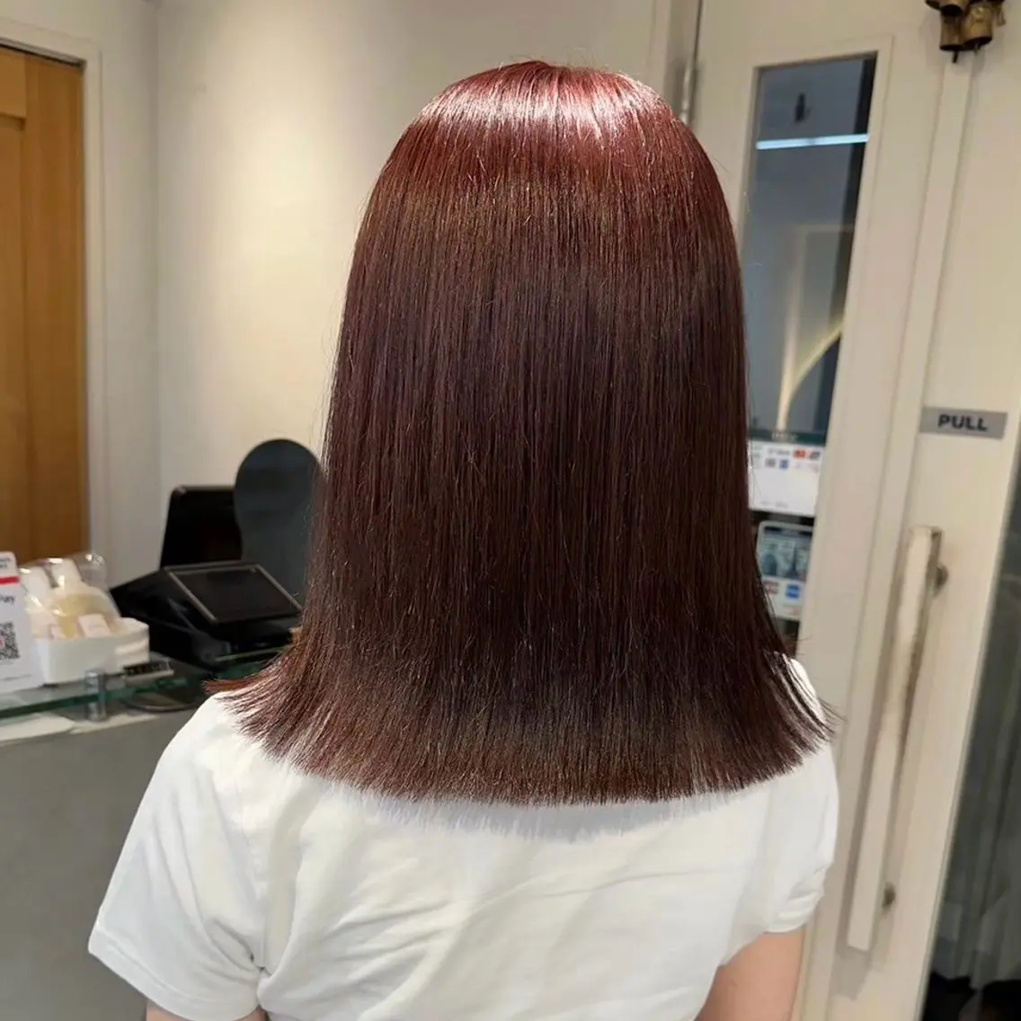 ミディアム カラー ブリーチ ブリーチなしカラー ヘアカラー トリートメント 🕊️kotori 🕊️モデル募集中のヘアスタイル