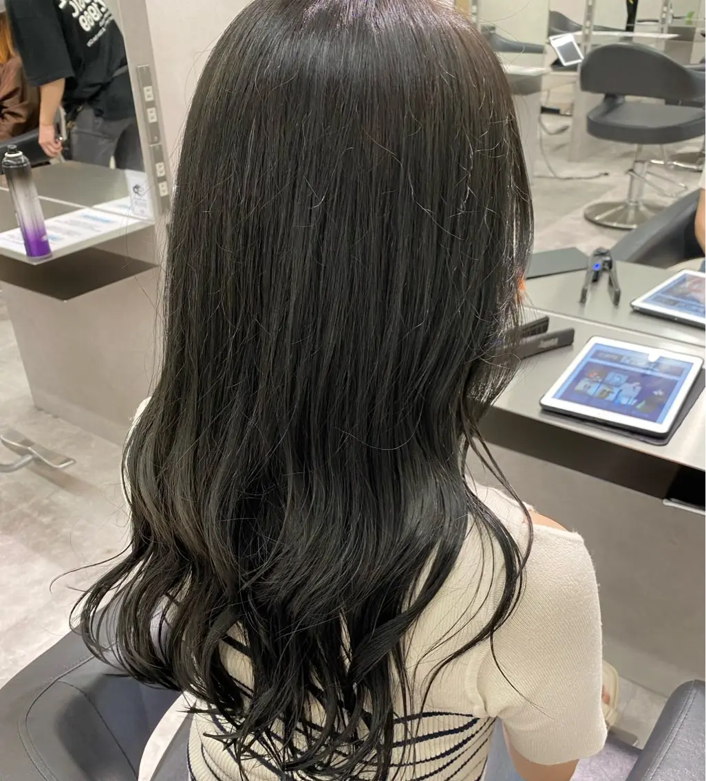 《透明感カラー🫧》カラー+3stepハホニコトリートメント♡の写真