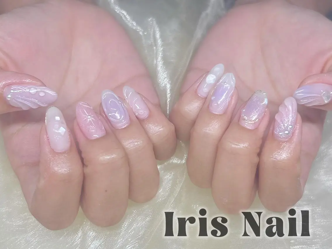 ネイル ハンドネイル ハンドケア 🍒IRIS Nail🌸のネイルデザイン