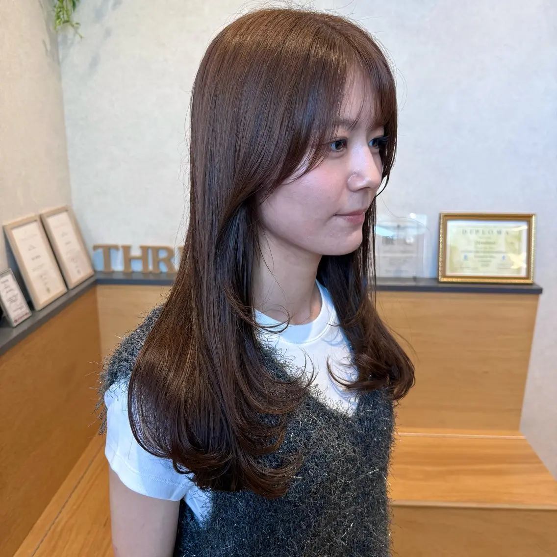 ロング カットモデル┋鶴見┋ 横堤┋陽菜実👼🏻のヘアスタイル