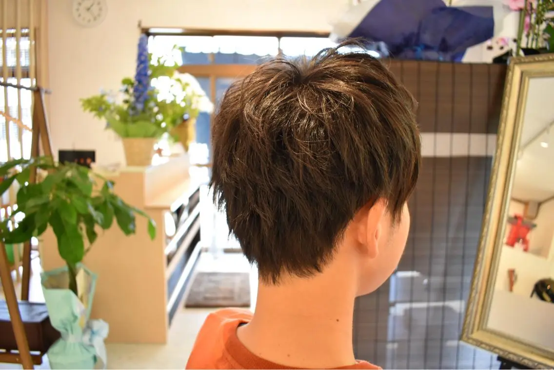 メンズ トリートメント 大島 惇のヘアスタイル