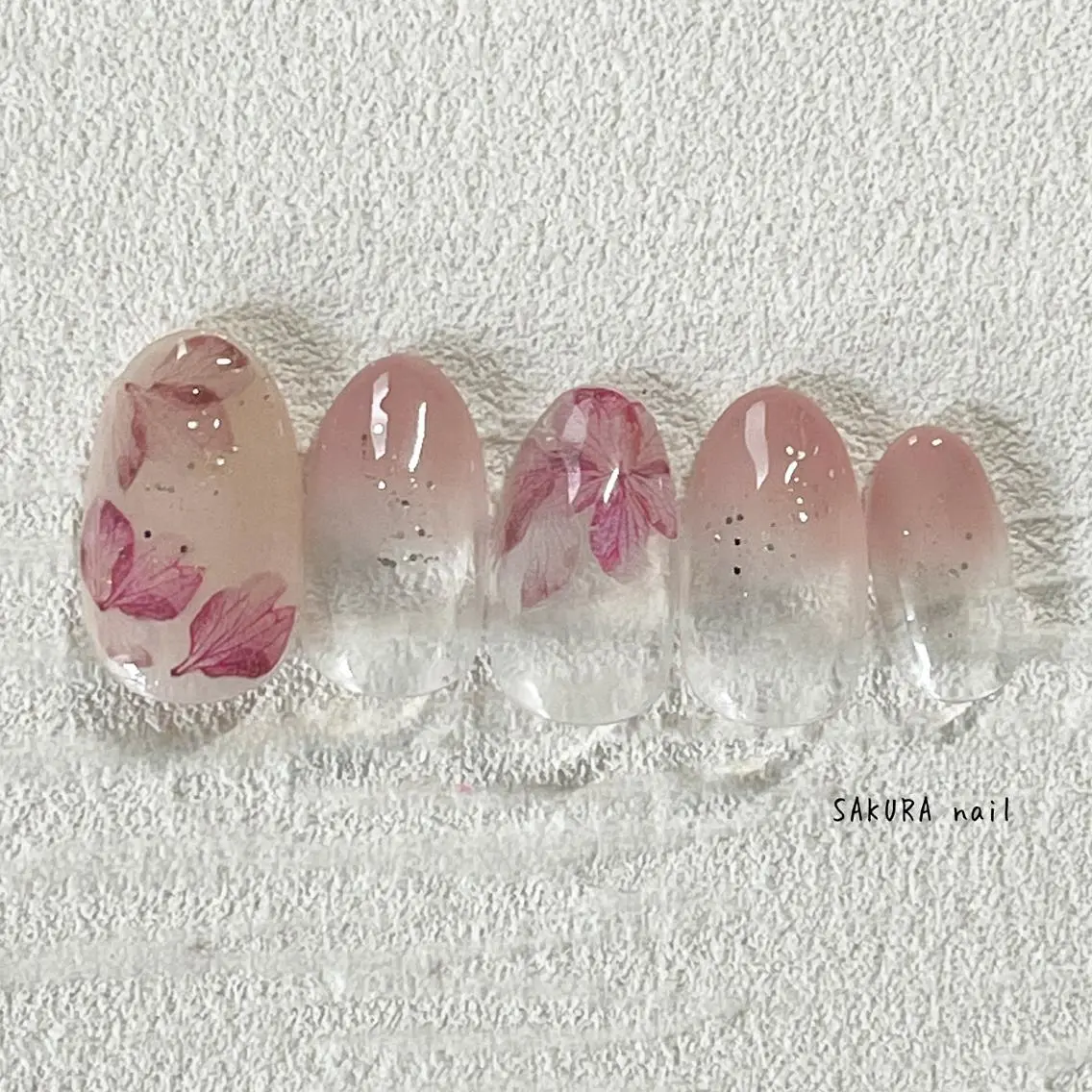 ネイル 桜ネイル ハンドネイル SAKURA nailのネイルデザイン