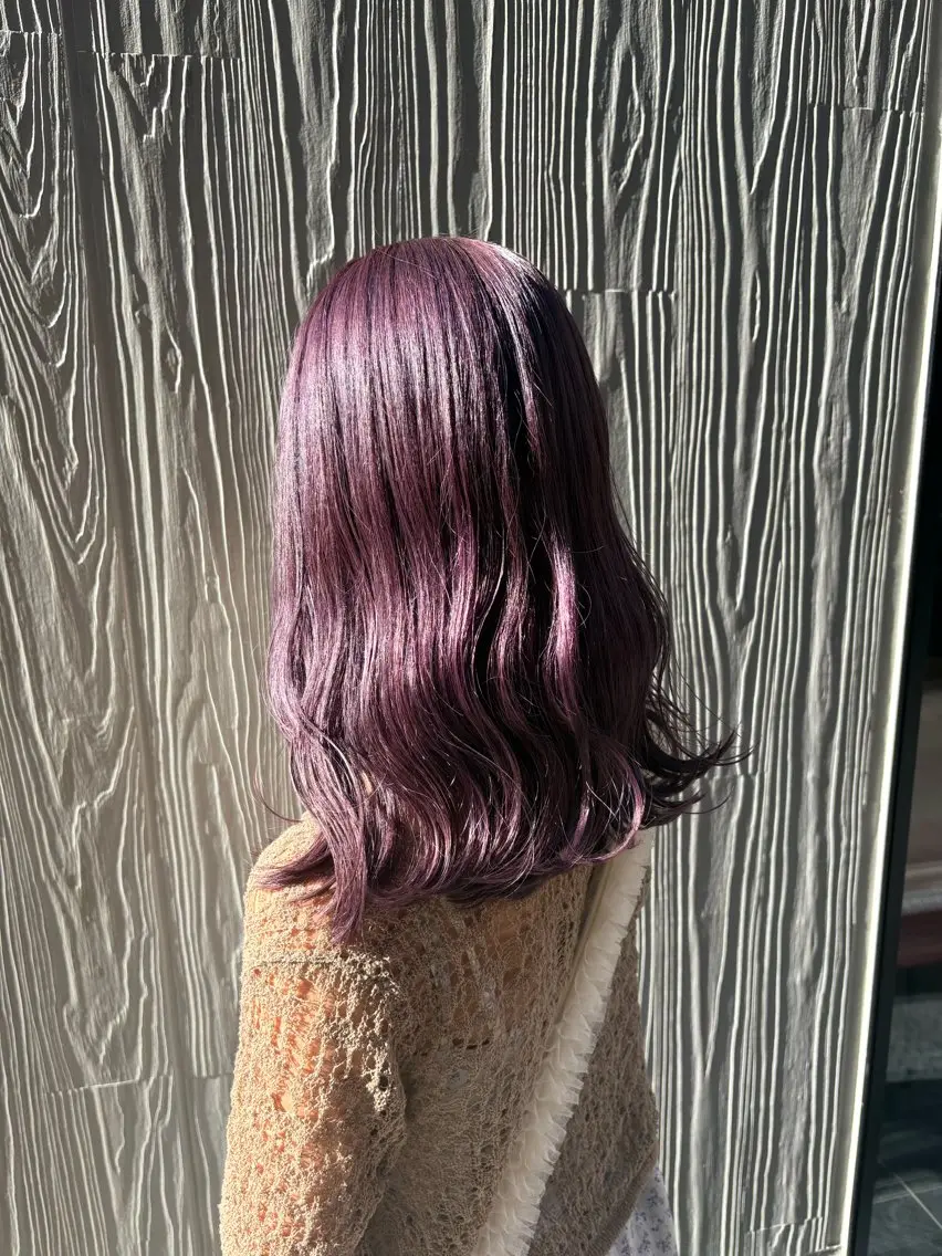 カラー 🎀西川芽依/ 暖色カラー🎀のヘアスタイル