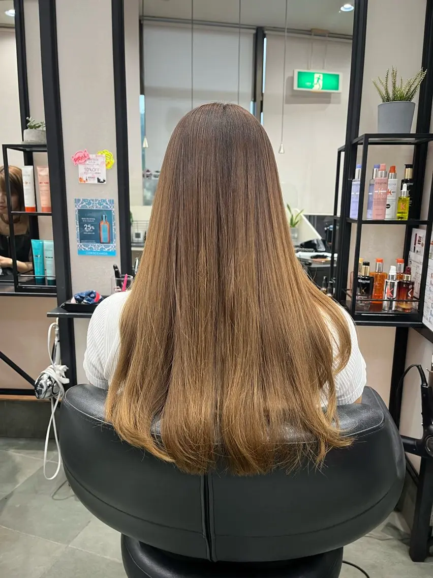 ロング 山本 茉琳のヘアスタイル